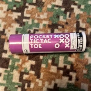 Purple Pocket Tic Tac Toe Game